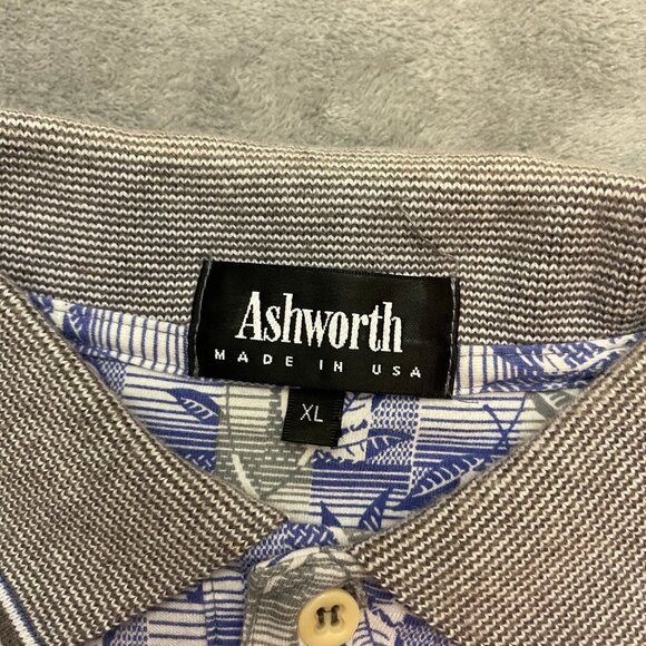 VINTAGE Ashworth Golf Polo Shirt Adult XL Poipu Bay, Kauai USA MADE Mens - Picture 3 of 10